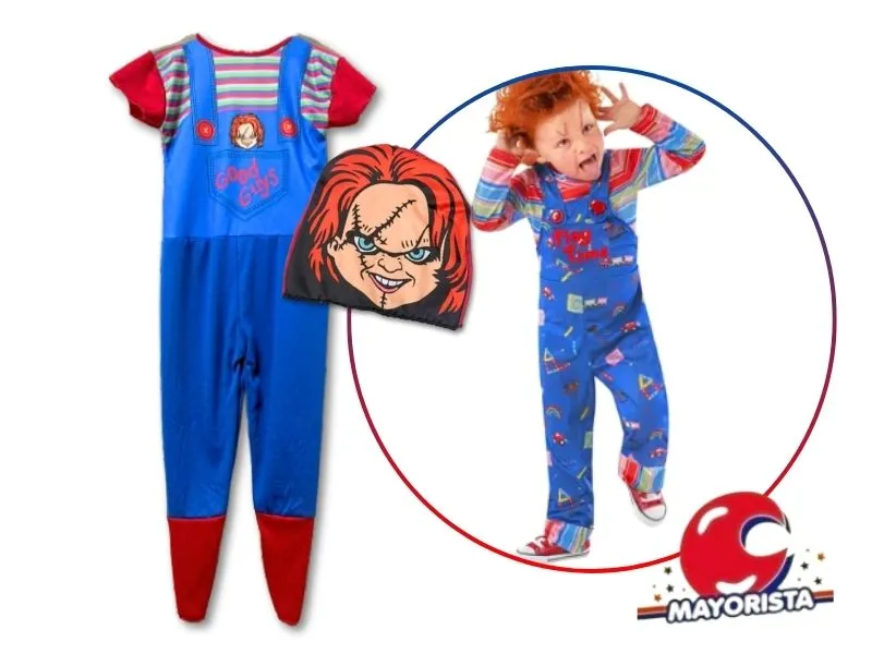 [1382] DISFRAZ CHUCKY TALLE UNICO (LEON)