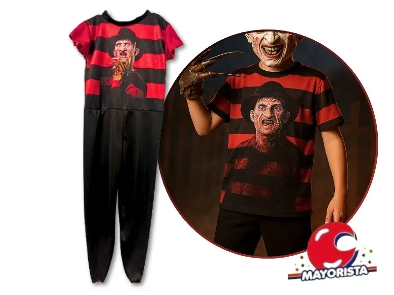 [3503] DISFRAZ FREDDY TALLE UNICO (LEON)