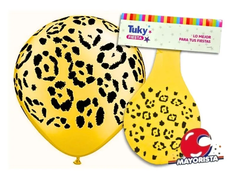 [1532] GLOBO PINATA SUPER LEOPARDO - TUKY