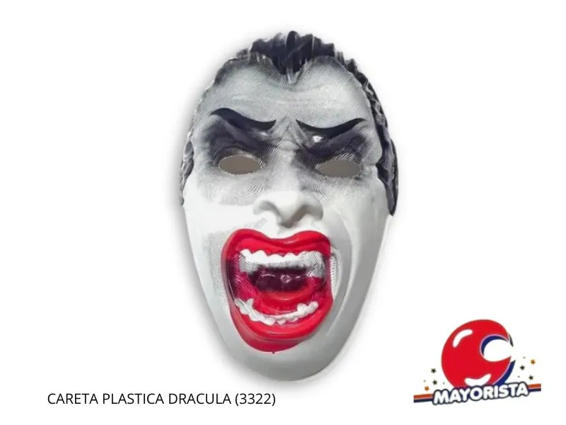[2439] CARETA PLASTICA DRACULA (3322) TRIGGER PACK