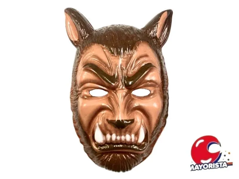 [1768] CARETA PLASTICA HOMBRE LOBO (3331) TRIGGER PACK