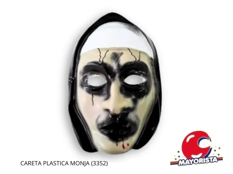 CARETA PLASTICA MONJA (3352) TRIGGER PACK