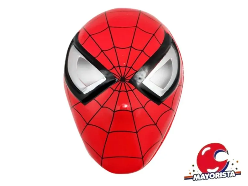[9439] CARETA PLASTICA SPIDERMAN ROJO (3287) TRIGGER PACK