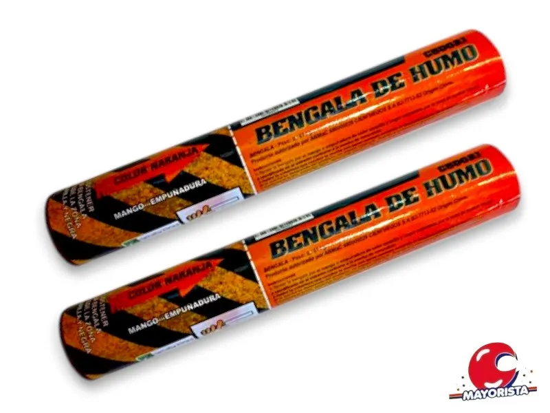 [UC5002J] BENGALA DE HUMO NARANJA (C5002J) CIENFUEGOS