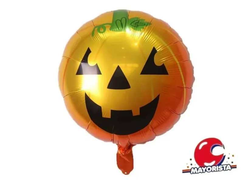 [2022042060529] GLOBO MYLAR 18 REDONDO CALABAZA (F3403) CHG
