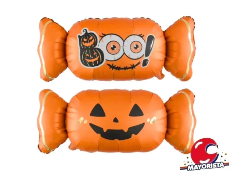 [6901385910158] GLOBO MYLAR SILUETA CARAMELO HALLOWEEN (H1199) CHG