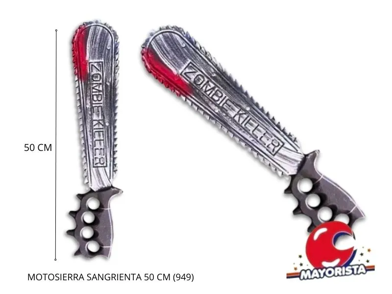 [7144] MOTOSIERRA SANGRIENTA 50 CM (949) MIC Y MAC
