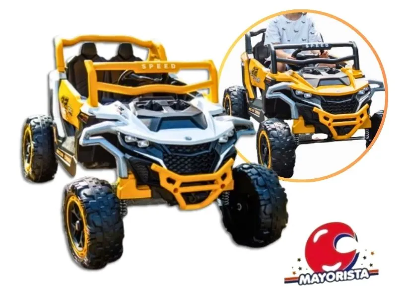 UTV DEPORTIVO A BATERIA LUZ, SONIDO Y CONTROL REMOTO 12V7A 115X70 (57137) KADA