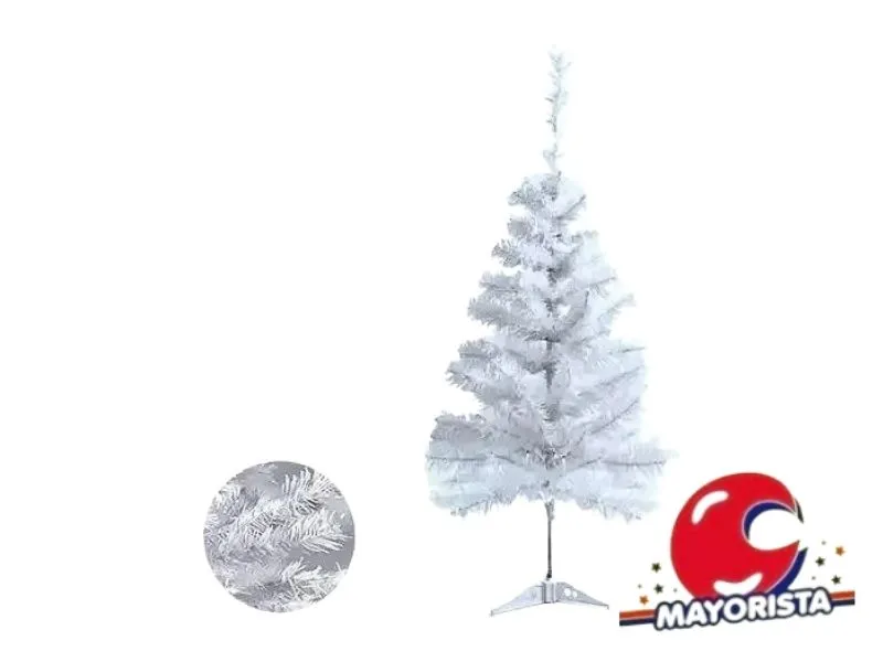 ARBOL 1,20 MTS BLANCO 100 RAMAS CAJA BLANCA (NS054589) POKA 2026