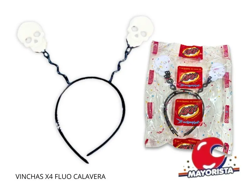 VINCHAS X4 FLUO CALAVERA LOKOS - MOLDIN PLAST