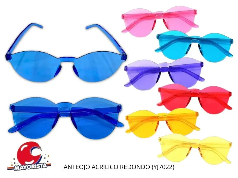 ANTEOJO ACRILICO REDONDO (ILC-Y91) YJ IMPORT