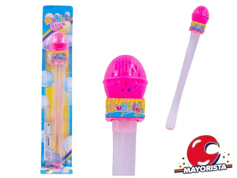 BURBUJERO MICROFONO EN BLISTER 47CM (52658) KADA