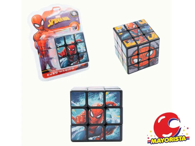 CUBO MAGICO SPIDERMAN BLISTER 15X12 (54856) KADA