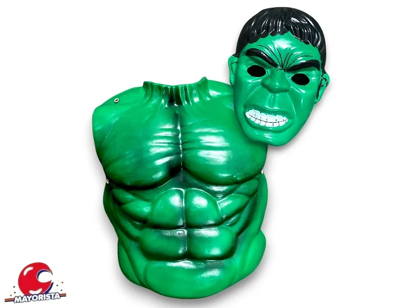 DISFRAZ PLASTICO INCREIBLE HULK (K096) HERRERA