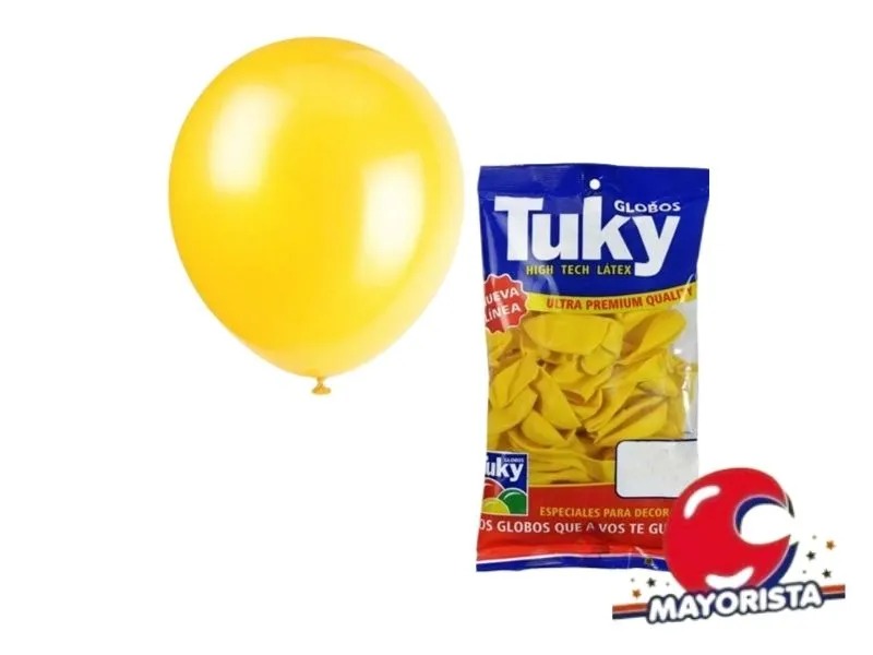 GLOBOS 9 X 25 STANDARD MARFIL - TUKY