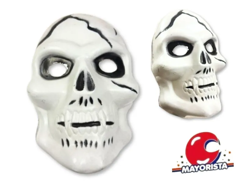 CARETA PLASTICA X 1 ESQUELETOR (CH046) HERRERA