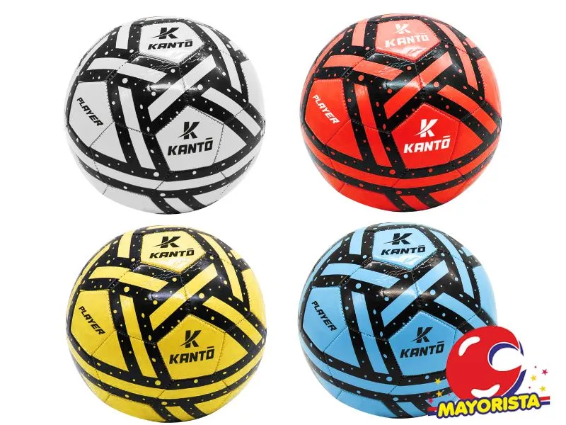 PELOTA DE FUTBOL N5 KANTO RAYAS (56135) KADA