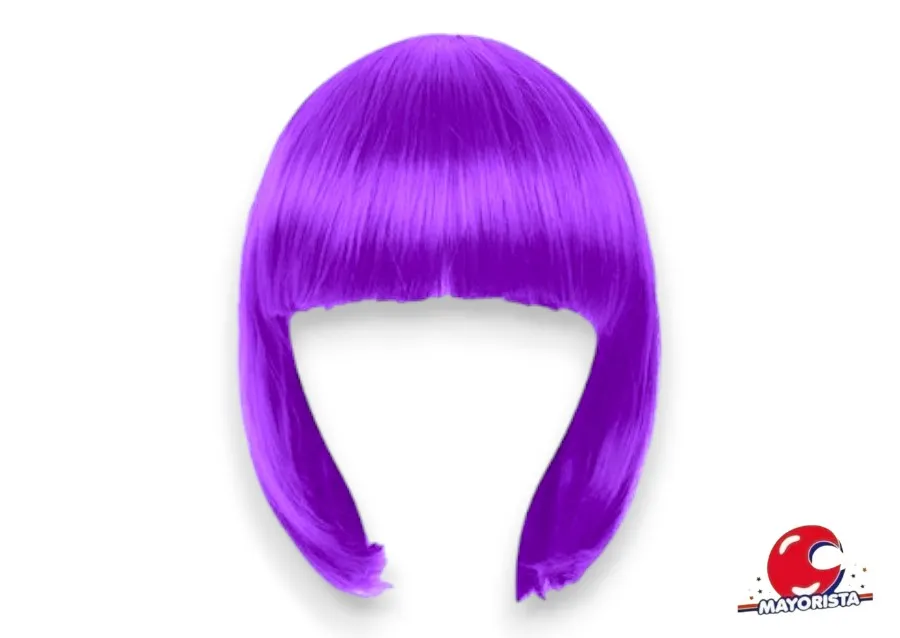 PELUCA LACIA CORTE CARRE VIOLETA (YJ0315/MM24-01) YJ IMPORT