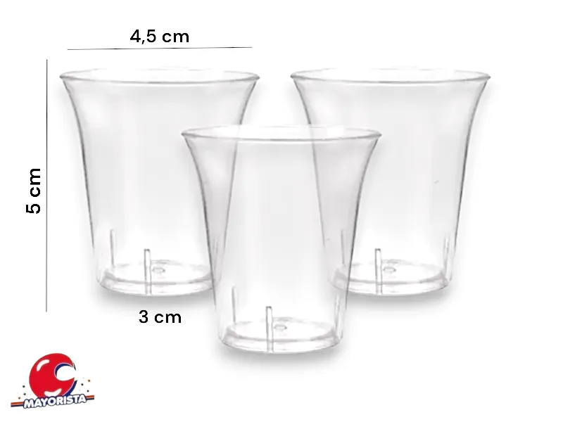 VASO 35 CC X 1 CRISTAL (15) BOYANO