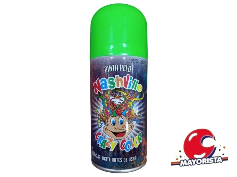 PINTA PELO VERDE MANZANA AEROSOL (130CC) NASHVILLE AEROCOR