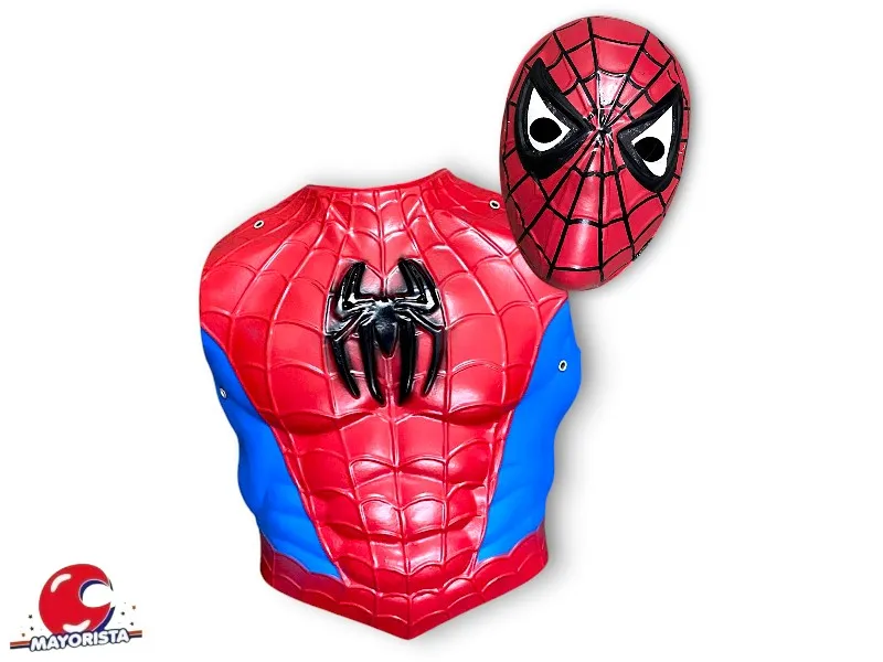DISFRAZ PLASTICO SPIDERMAN ROJO (K094) HERRERA