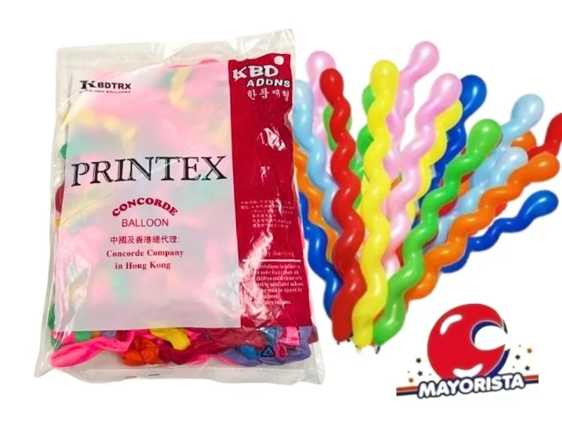 GLOBOS X 100 TIRABUZON PRINTEX (ZLE-CGL-10-02) ERIK