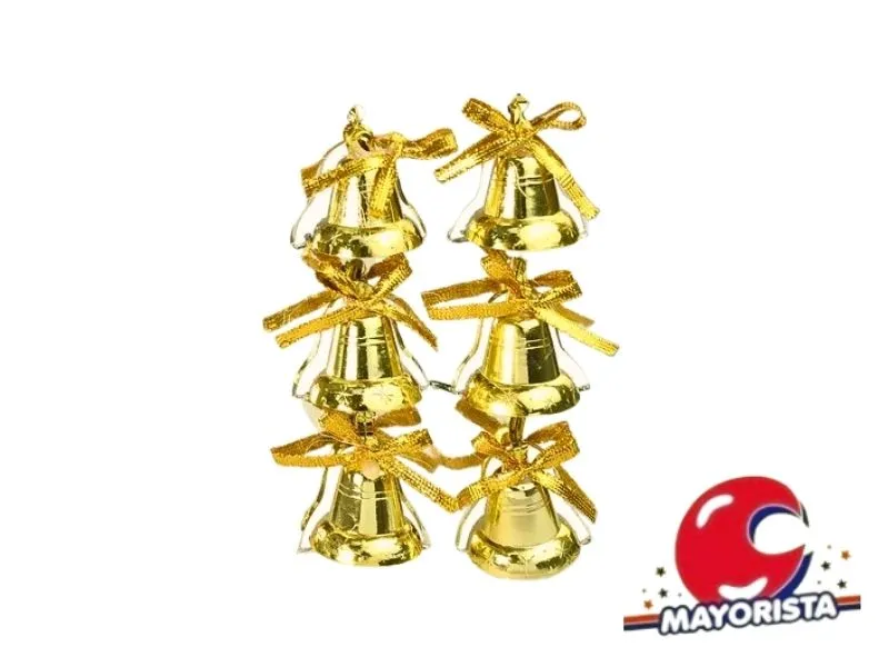 ADORNO CAMPANAS 4CM X 6 (NS256786) POKA 2026