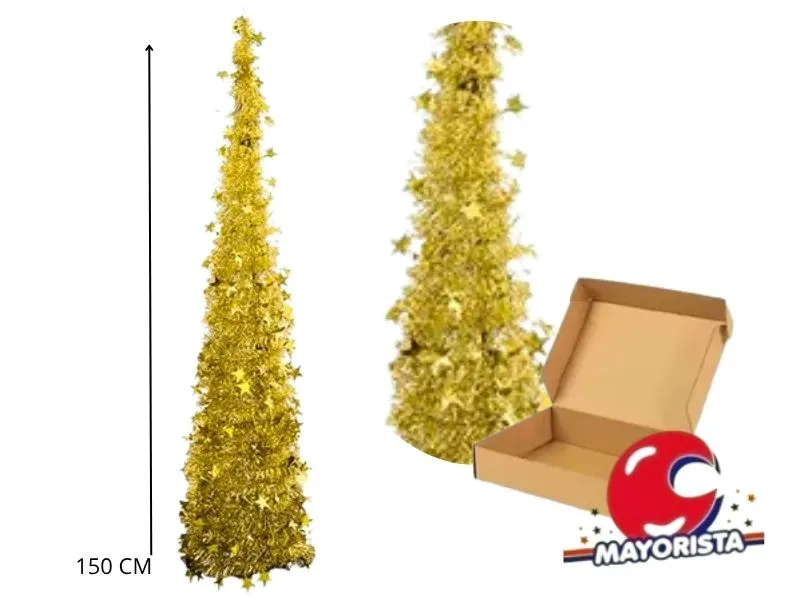 ARBOL 1,50 MTS POLLERA DORADO (NS442037) POKA 2026