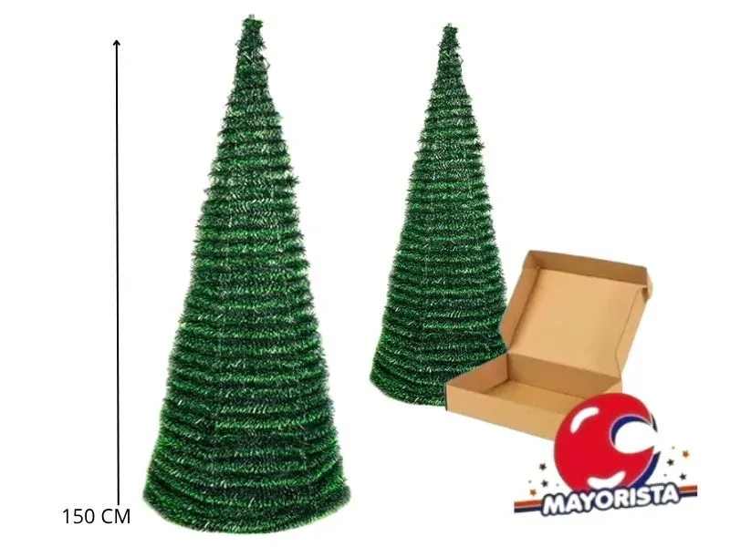 ARBOL 1,50 POLLERA VERDE CAJA (NS410395) POKA