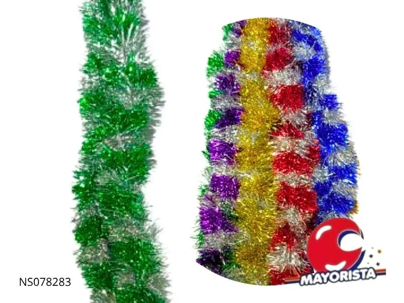 BOA 9 CM METALIZADA BICOLOR RAYAS HORIZONTALES (NS078283) POKA