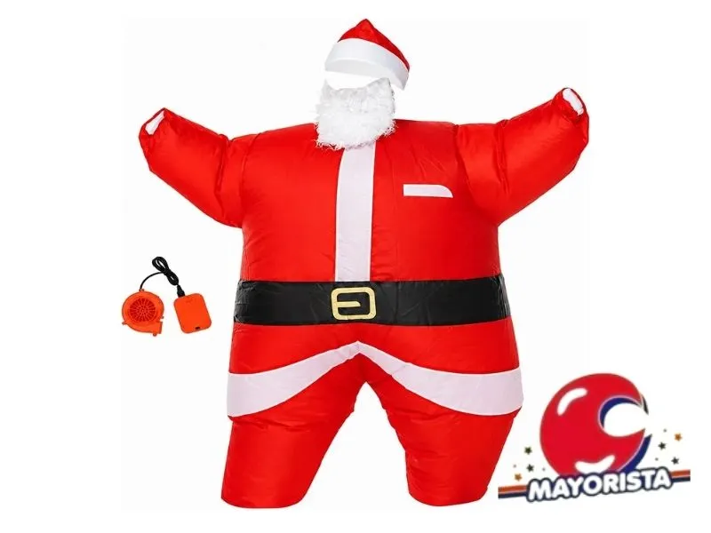 DISFRAZ INFLABLE PAPA NOEL (YJ1012) YJ IMPORT