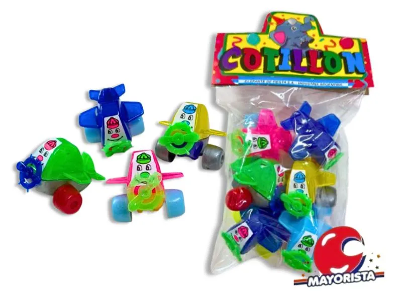 AVIONES C/CARITA X 6 (36) ELE COTILLON